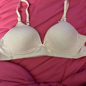 Barba Cream T-Shirt Bra with Underwire Support